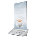 Tafelbelknop met standaard APE130-W (wit)