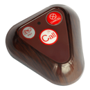 YK500-3H-WD houtkleur call button