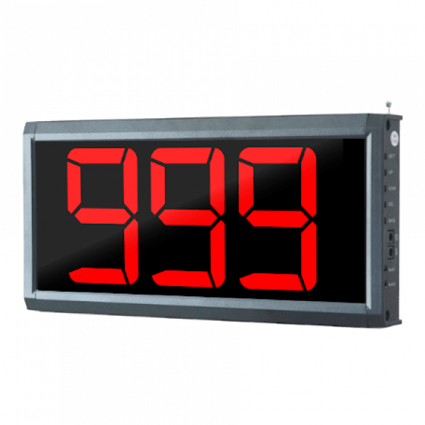 Display oproepsysteem: display + belknop - ZJ-39 + 4x TC500-1S
