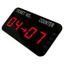 Display oproepsysteem: display + belknop - KI-C22 + 4x KI-N3-B