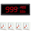 Display oproepsysteem: display + belknop - ZJ-82 + 4x SYT500-3