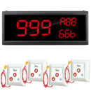 Display oproepsysteem: display + belknop - ZJ-82 + 4x SYT500-3S