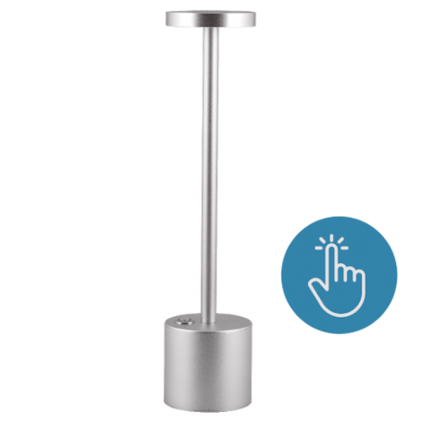 LWC900S - Draadloze tafellamp - Zilver