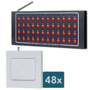 Display oproepsysteem: display + belknop - ZJ-48 + 48x SYT1000-1