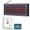 Display oproepsysteem: display + belknop - ZJ-48 + 48x SYT500-2