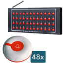 draadloos verpleegoproepsysteem 48 knoppen
