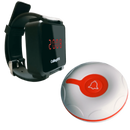 Draadloze oproepset: handpager + oproepzender - RW4 + YK500-1N-R