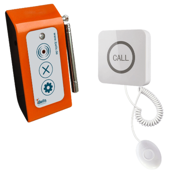 Draadloze alarmset: signaalontvanger + oproepzender - SC-R16 + APE520-HS