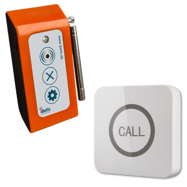 Draadloze alarmset: signaalontvanger + oproepzender - SC-R16 + APE520