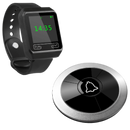 Draadloze waterdichte oproepset: handpager + belknop - APE6800 + APE310-S