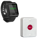 Draadloze waterdichte oproepset: handpager + oproepzender - APE6800 + APE510