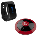 Draadloze waterdichte oproepset: handpager + oproepzender - APE6900 + APE320-S