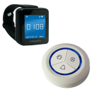 Draadloze waterdichte oproepset: handpager + oproepzender - RW6-W + TC500-3W (noodgeval)