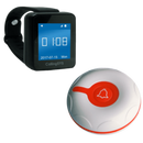 Draadloze waterdichte oproepset: handpager + oproepzender - RW6-W + YK500-1N-R