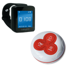 Draadloze waterdichte oproepset: handpager + oproepzender - RW6-W + YK500-3N