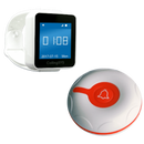 Draadloze waterdichte oproepset: handpager + oproepzender - RW6-W + YK500-1N-R