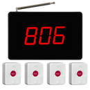 Display oproepsysteem: display + belknop - SC-R15 + 4x APE510
