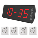 Display oproepsysteem: display + belknop - SC-R50 + 4x APE520C