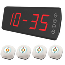 Display oproepsysteem: display + belknop - SC-R50 + 4x APE560-W