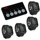 Oproepsysteem: handpager + belknop - 4x APE6800 + APE350