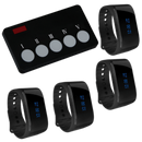 Oproepsysteem: handpager + belknop - 4x APE6900SP + APE350