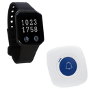 Draadloze waterdichte oproepset: handpager + oproepzender - CS200F-B + CSM1-WB