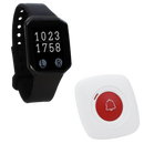 Draadloze waterdichte oproepset: handpager + oproepzender - CS200F-B + CSM1-WB