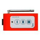 APE830-O-SM - 3in1 draadloze belknop met versterkt signaal